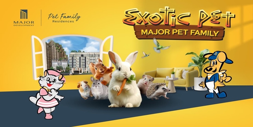 เมเจอร์ฯ ต้อนรับสัตว์เลี้ยง  “Exotic Pet”