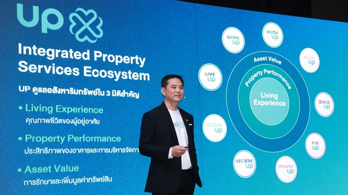 LPP เปิดตัว “UP”  ก้าวสู่ Integrated Property Services