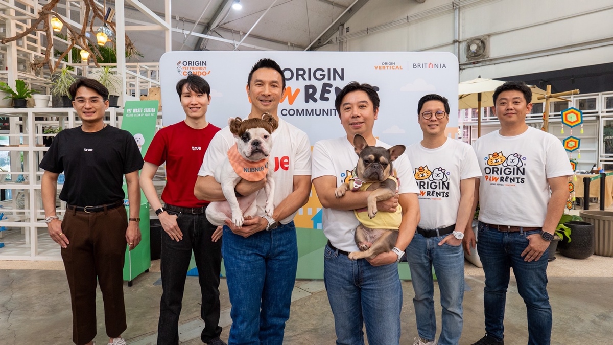 “ออริจิ้น” จับมือ ทรู คอร์ปอเรชั่น ชูการอยู่อาศัยแบบ Smart Living เอาใจคนรักสัตว์เลี้ยงระดับพรีเมียม